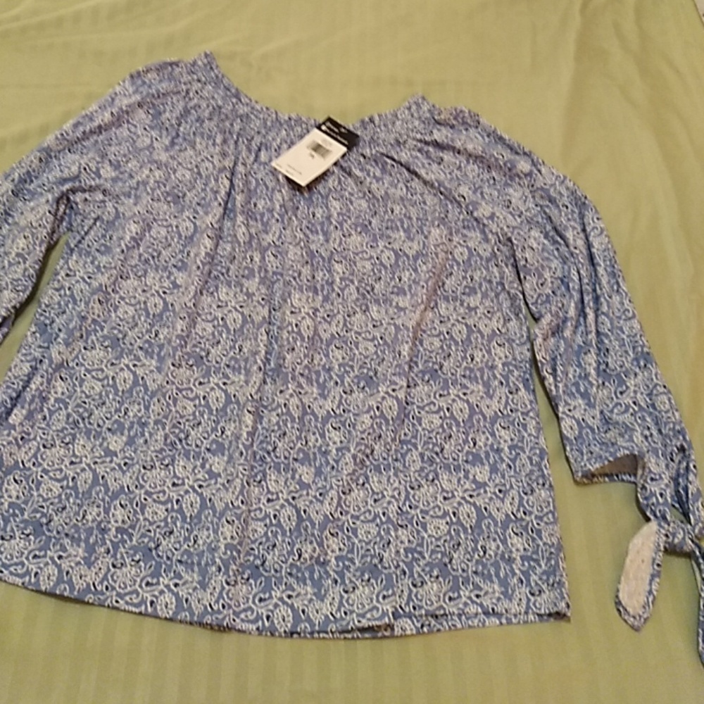CHAPS Spring Blouse